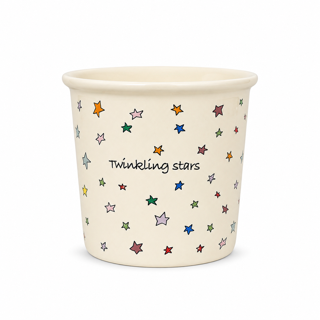 Twinkling Stars Ceramic Mug | 11 oz Coffee Cup